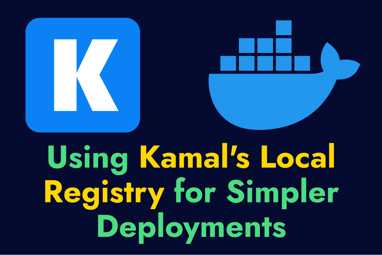 Article cover for Using Kamal's Local Registry for Simpler Deployments